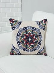 Goblen Dokuma Kırlent Kılıfı 43x43cm