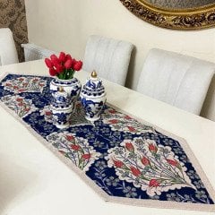 Goblen Dokuma Kumaş Dekoratif Runner 40x140cm