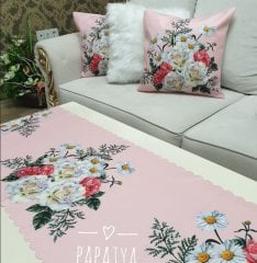Papatya Toz Pembe 4 lü Set