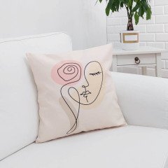 Trend Calm Desen Kırlent Kılıfı 43x43cm