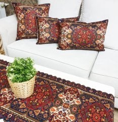 Göçebe Desen Baskılı 4 lü Kombin Set