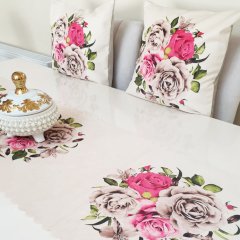 Çiçekli Desen Baskılı 3 lü Kombin Set