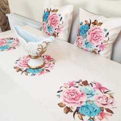 Çiçekli Desen Baskılı 3 lü Kombin Set