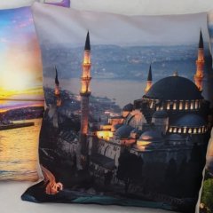 İstanbul Serisi Kırlent Kılıfı