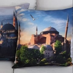 İstanbul Serisi Kırlent Kılıfı