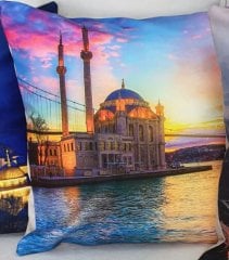 İstanbul Serisi Kırlent Kılıfı