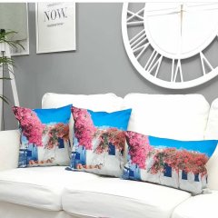 İlkbahar Desen Kırlent Kılıfı 3 lü Kombin Set