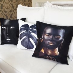 Karışık Desen Kırlent Kılıfı 3 lü Kombin Set