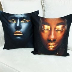 Karışık Desen Kırlent Kılıfı 2li Kombin Set