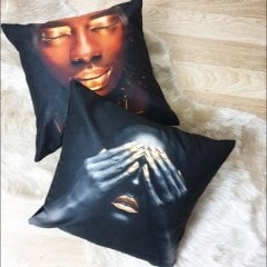 Karışık Desen Kırlent Kılıfı 2li Kombin Set
