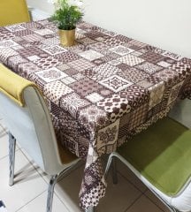 Çini Patchwork Desen Masa Örtüsü