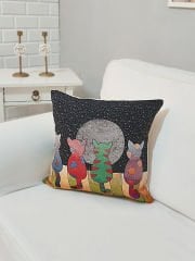 Goblen Dokuma Kırlent Kılıfı 43x43cm