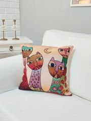 Goblen Dokuma Kırlent Kılıfı 43x43cm