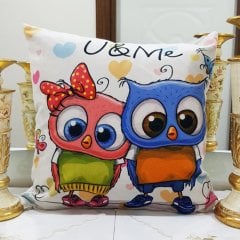 Anime Baskılı Kırlent Kılıfı 43x43cm