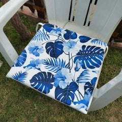 Tropik Desen Sandalye Minderi 43x43cm
