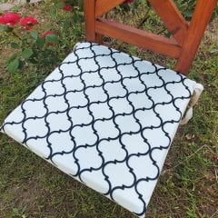 Trend Desen Sandalye Minderi 43x43cm
