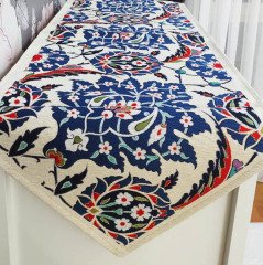 Goblen Dokuma Kumaş Dekoratif Runner 40x140cm