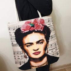 Frida Goblen Dokuma Kumaş Heybe Çanta