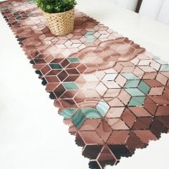 Trendy Küp Model Dekoratif Runner 40x140cm