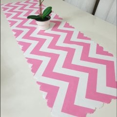 Trendy Renkli Zigzag Model Dekoratif Runner 40x140cm