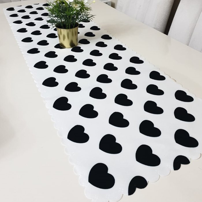 Trendy Kalpli Model Dekoratif Runner 40x140cm