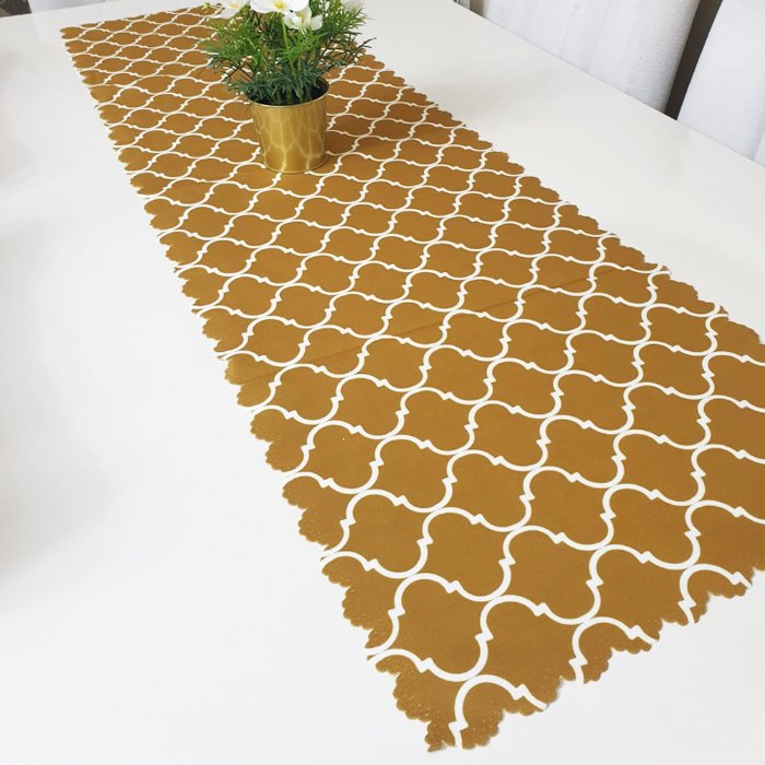 Trendy Fas Kapısı Model Dekoratif Runner 40x140cm