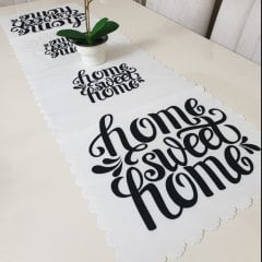 Trendy Home Sweet Home Dekoratif Runner 40x140cm