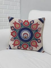 Goblen Dokuma Kırlent Kılıfı 43x43cm